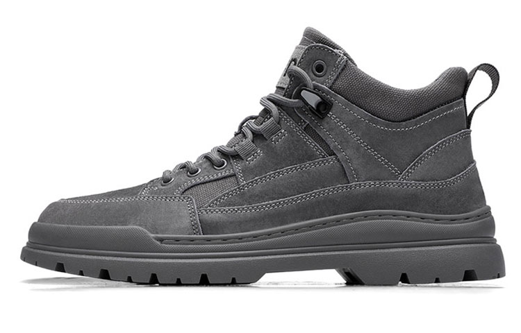 Jeep Ankle Length Martin Boot Men's Dark Gray