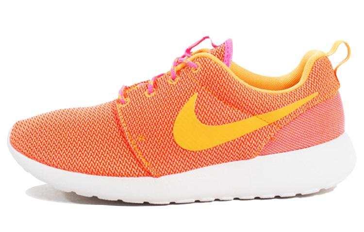 Nike Rosherun Pink Glow/Atomic Mango Summit White Volt Women's