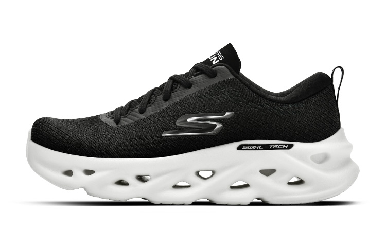 Skechers Gorun Glide step Swirl Tech 'Black'