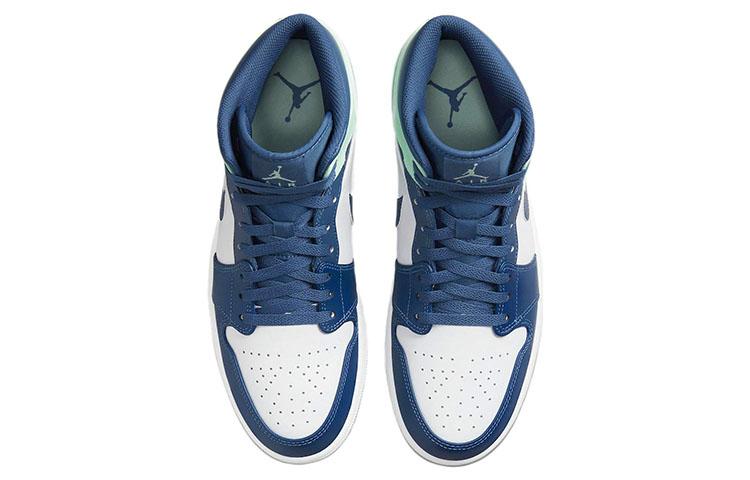 JORDAN 1 Mid Mystic Navy Mint Foam