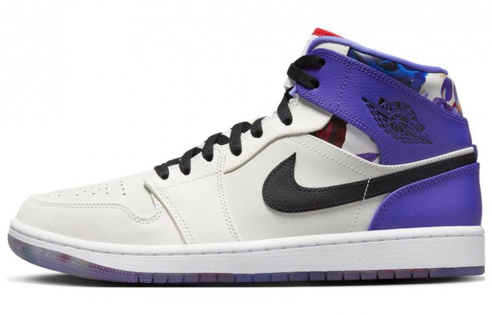 Jordan 1 Mid Se Valentine's Day Flowers