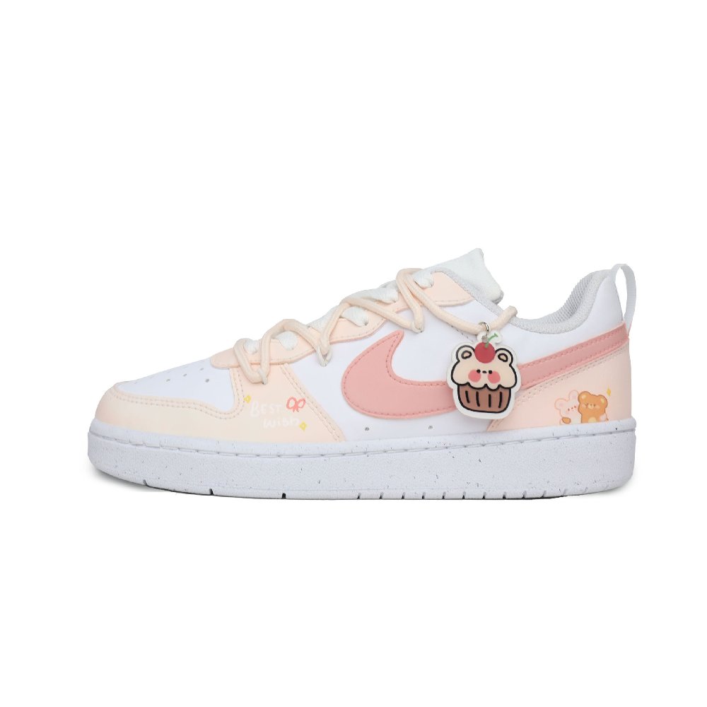 Nike Court Borough Low Top Casual Shoes Women's Pink