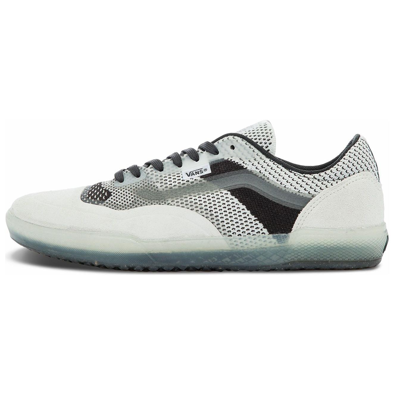 Vans Ave Classic Vcu Low top Skateboard Shoes Unisex White Gray