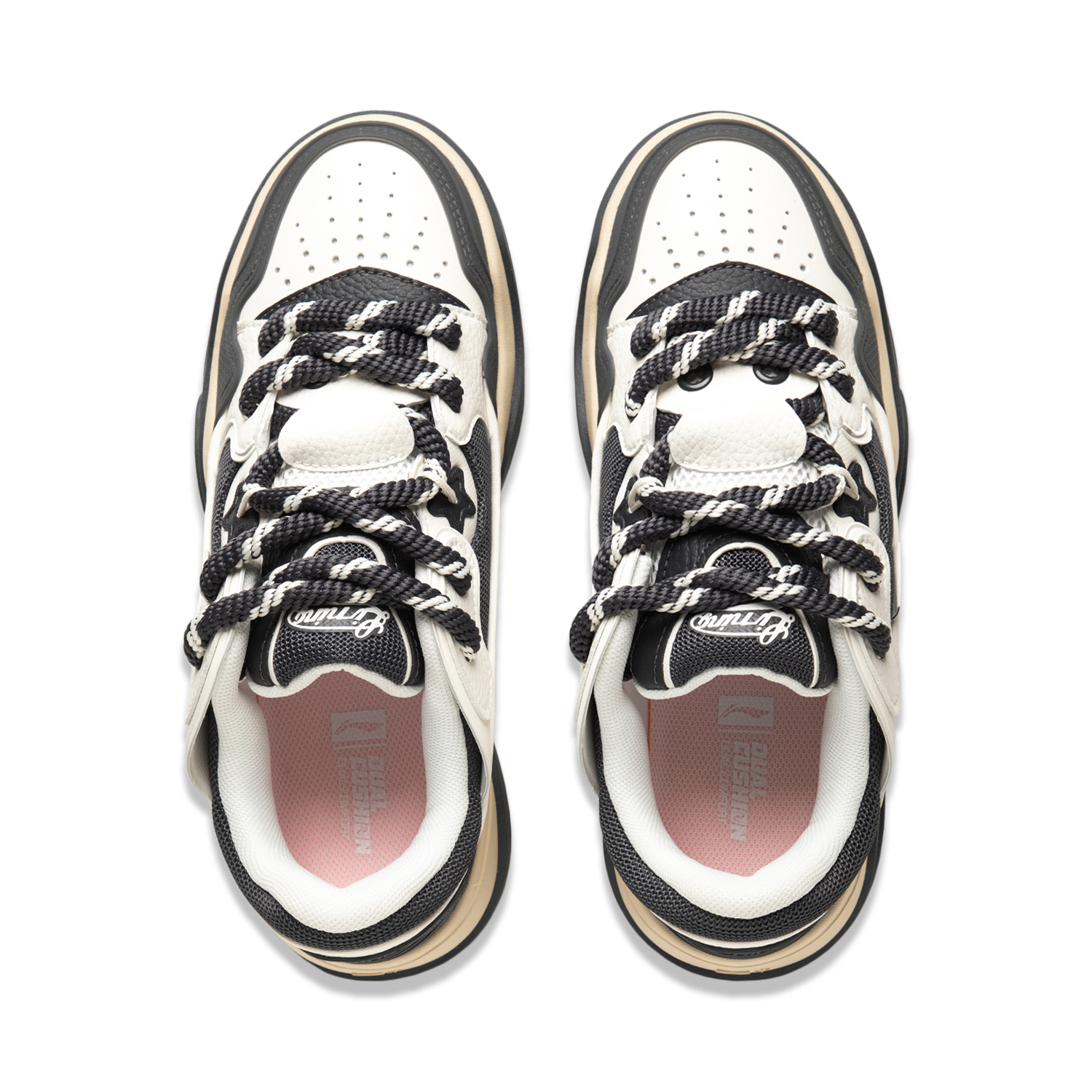 LiNing Zhi Cheng 2.0 Low-Top Skateboard Shoes Men's Black White купить в интернет-магазине Yoocart с быстрой доставкой по России.
