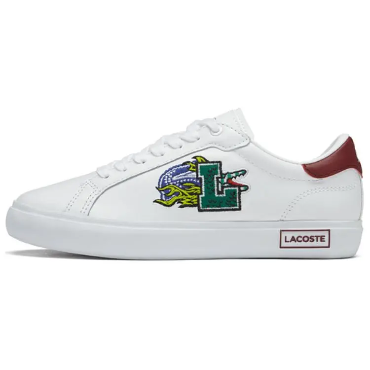 LACOSTE Low top Skateboard Shoes Women's White