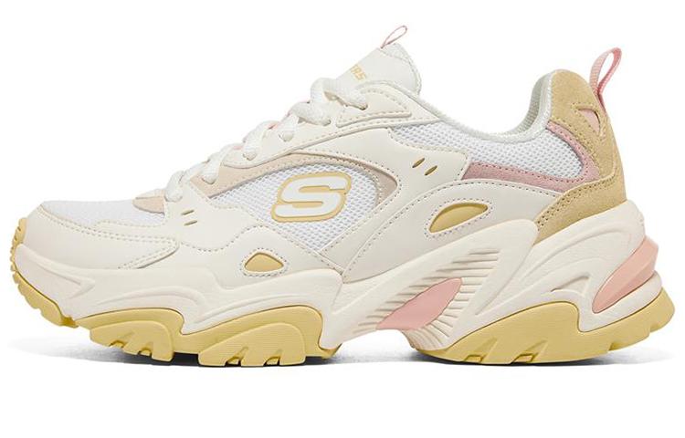 Skechers Stamina V2 'White Yellow' Women's