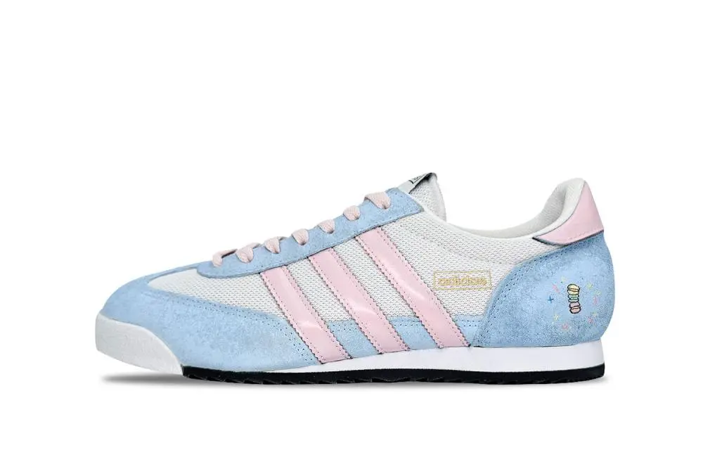 Adidas Originals R71 Cushioning, Wear Resistant Low top Casual Shoes Unisex Blue Pink
