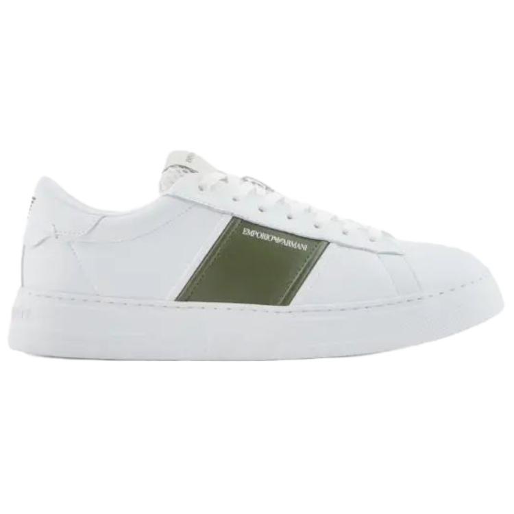 EMPORIO ARMANI Low top Skateboard Shoes Men's White