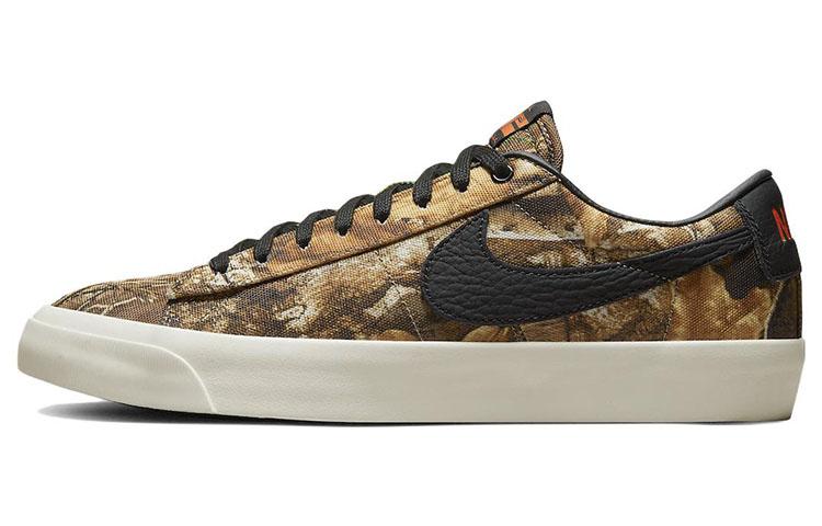Nike Sb Blazer Low Pro Gt Premium Brown Realtree Camo