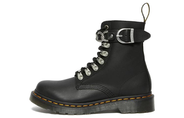 Dr.Martens 1460 Pascal Chain Leather Lace Up Boot 'Black' Women's