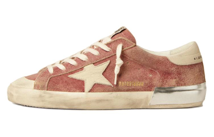 Golden Goose Super-Star Skateboard Shoes Men Low-Top Red