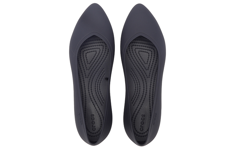 Crocs Brooklyn Pointed Flats 'Black' Women's купить в интернет-магазине Yoocart с быстрой доставкой по России.