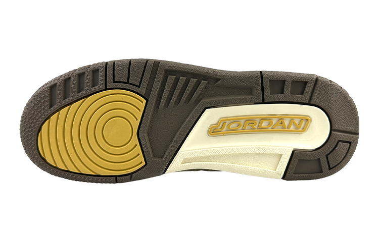 JORDAN Legacy 312 Vintage Basketball Shoes Women's Mid-Top Black/Brown купить в интернет-магазине Yoocart с быстрой доставкой по России.