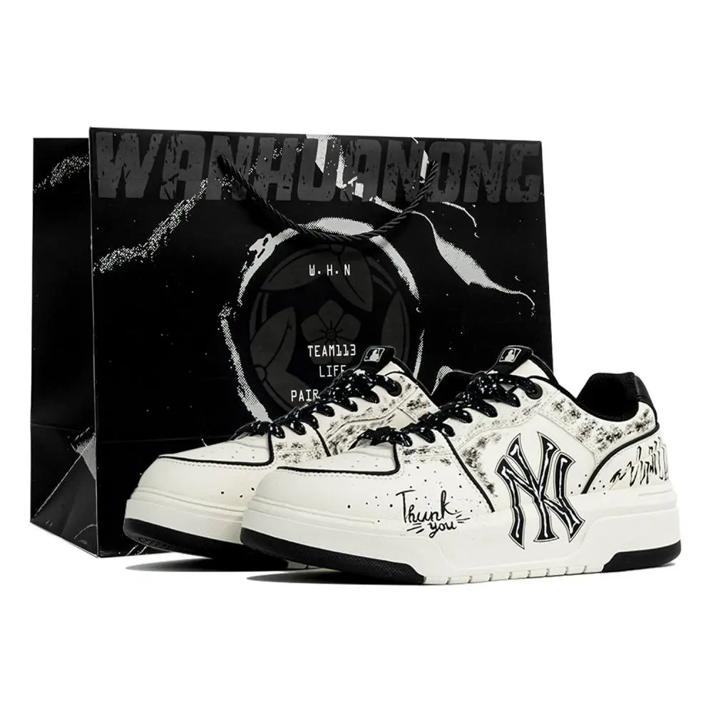MLB Chunky Liner Skateboard Shoes Unisex Low top Black