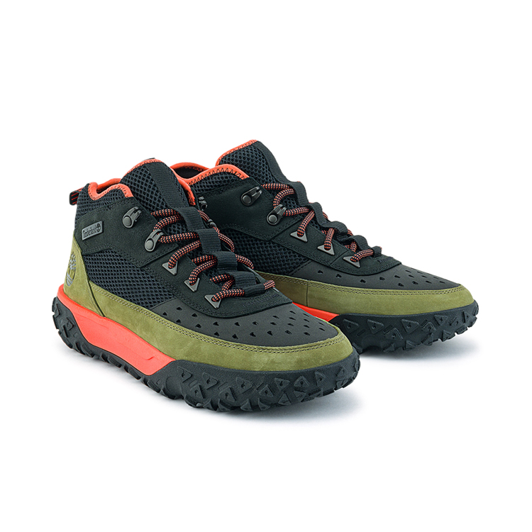 Timberland Hiking/Trekking Shoes Men's Black/Medium Green