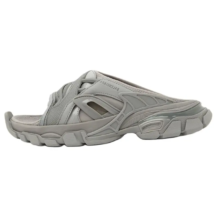 Balenciaga Track 1.0 Slide Slippers Women's Gray