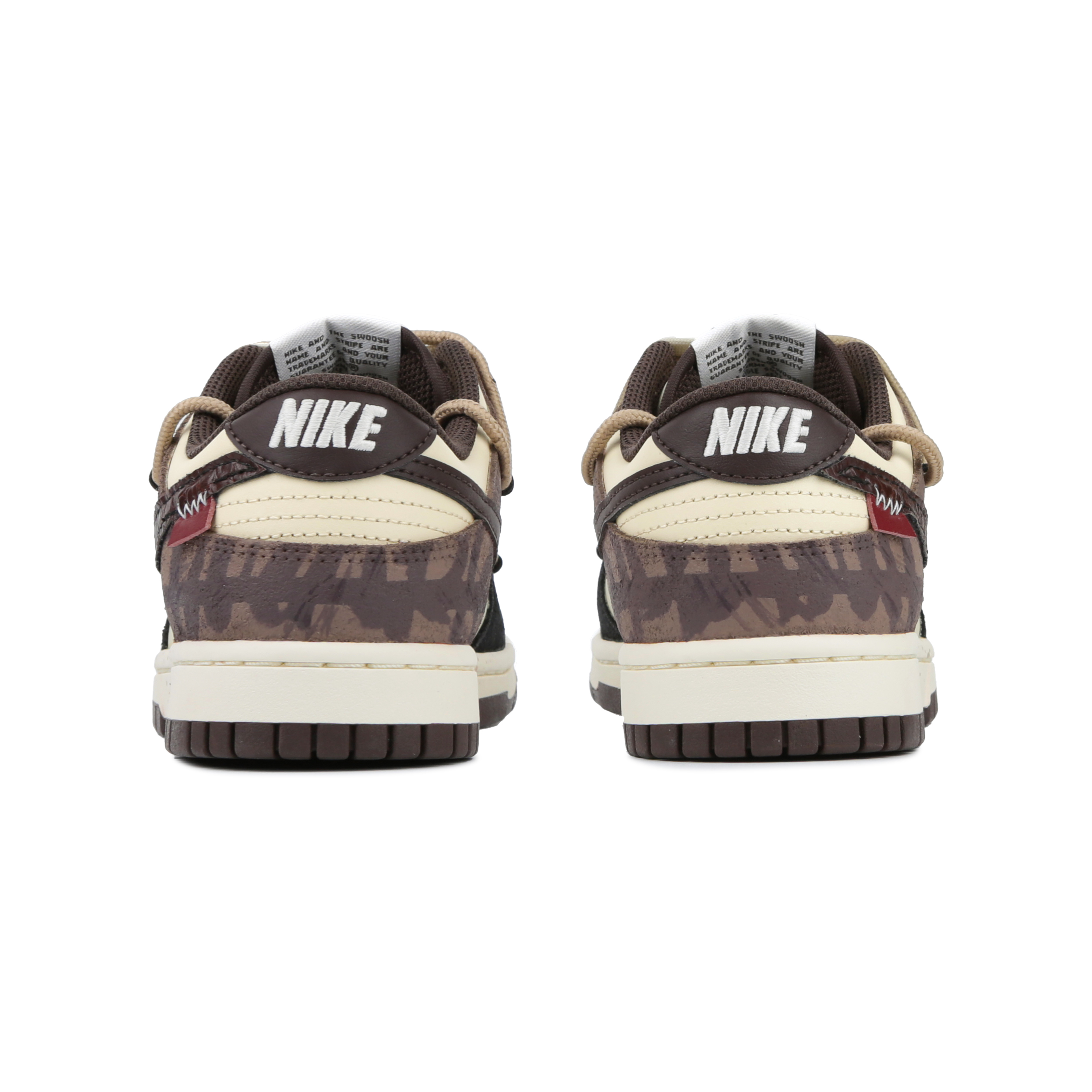 Nike Dunk Low Retro PRM 'Cheetah' Mocha Frenzy Slip-Resistant Low-Top Skateboard Shoes Unisex Beige Brown Black купить в интернет-магазине Yoocart с быстрой доставкой по России.