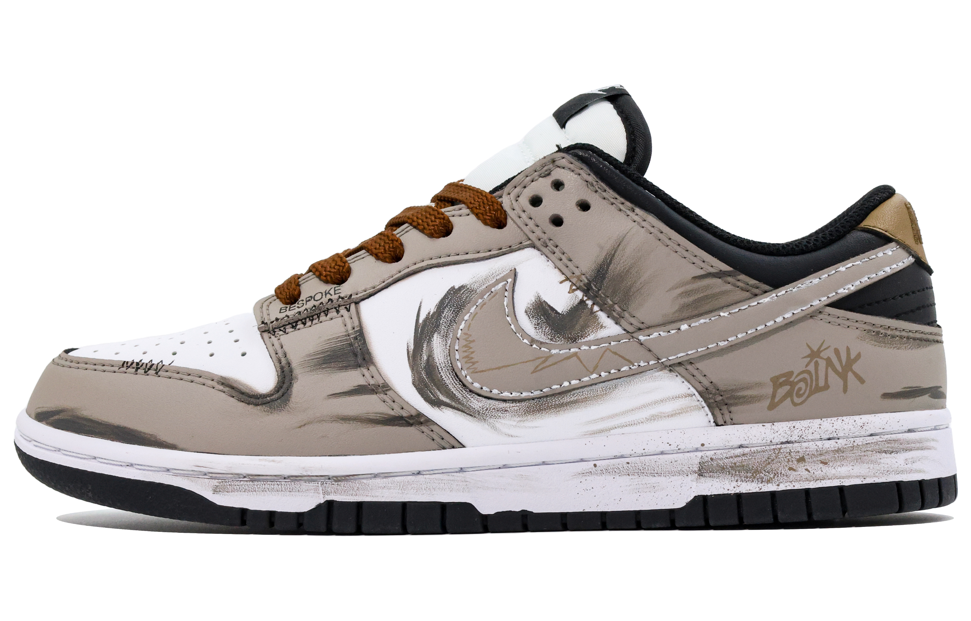 Nike Breathable Low top Custom Shoes  Nike Dunk Unisex