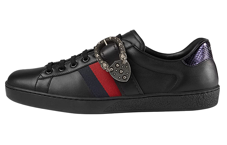 GUCCI Ace Low 'Dionysus Buckle Black'
