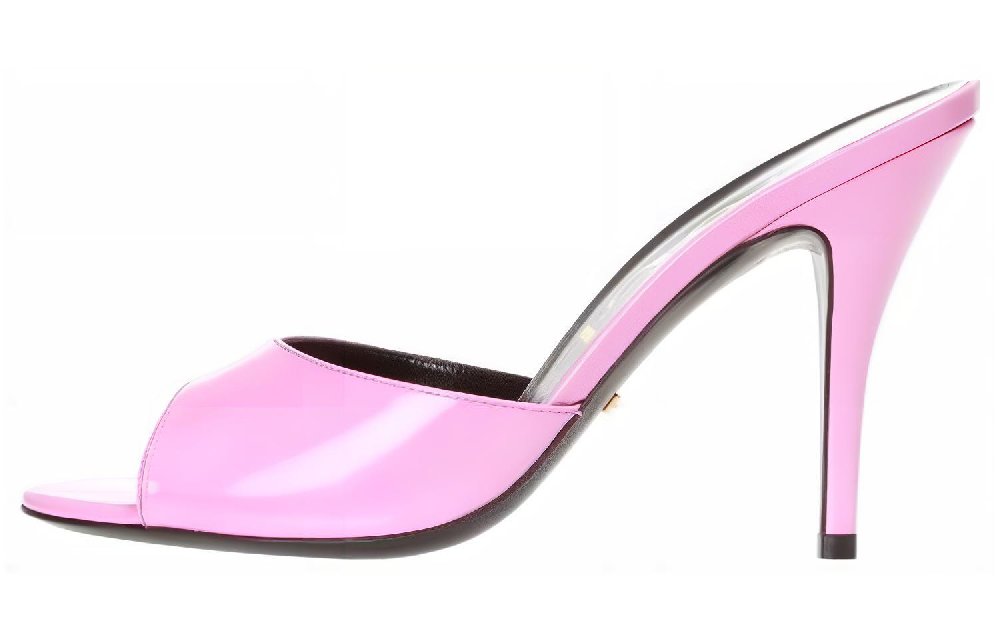 GUCCI Slip Resistant Slide Slippers Women's Pink