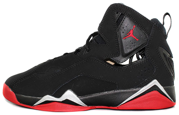 Air Jordan True Flight 'Black Red' GS