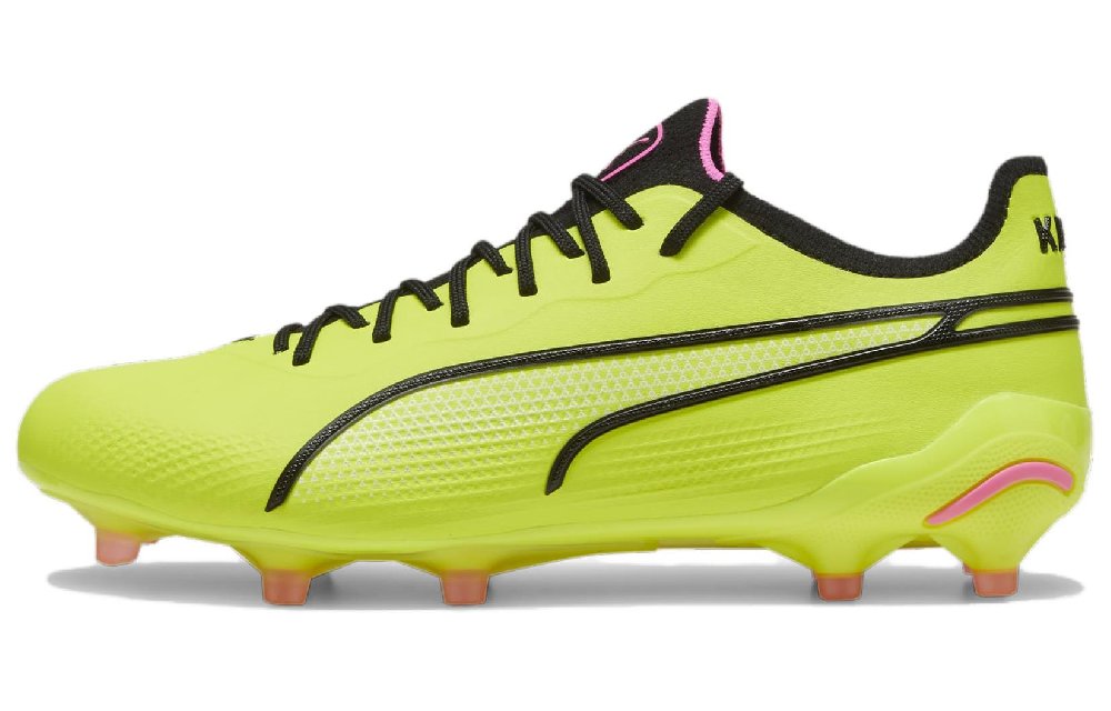 PUMA King Ultimate FG/AG Slip Resistant Soccer Shoes Women's Green Black