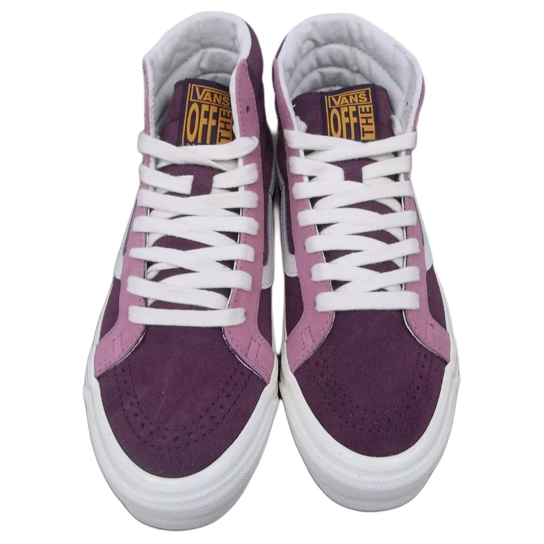 Vans SK8 High Top Skateboard Shoes Unisex Pink Purple купить в интернет-магазине Yoocart с быстрой доставкой по России.