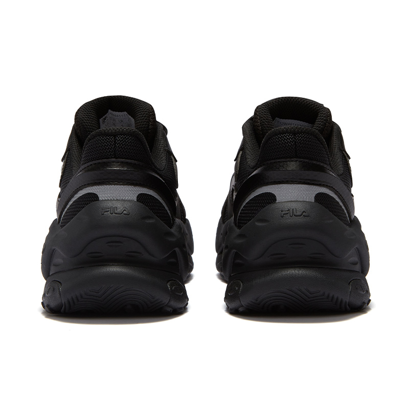 FILA FUSION Cheese Cheeses Low Top Casual Shoes Women's Black Gray