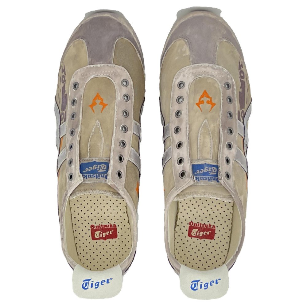 Onitsuka Tiger MEXICO 66 Casual Shoes Unisex Low-Top White/Blue/Red