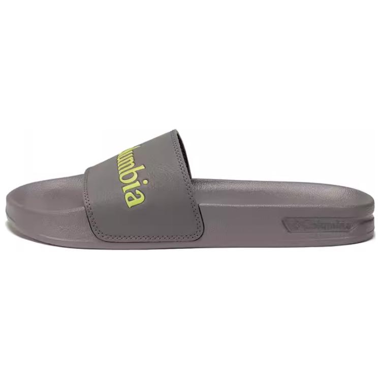 Columbia Hood River Slip Resistant Quick Dry Slide Slippers Men's Gray