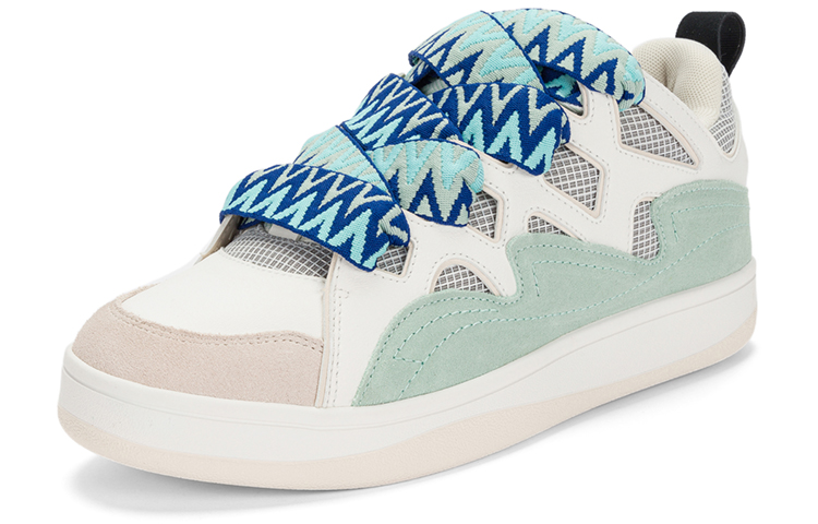 Kappa Capa Low-Top Skateboard Shoes Unisex Gray Green купить в интернет-магазине Yoocart с быстрой доставкой по России.