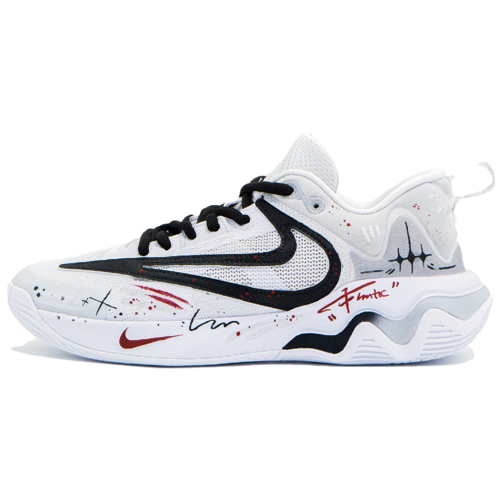 Nike Giannis Immortality Low Top Basketball Shoes Men's White Black