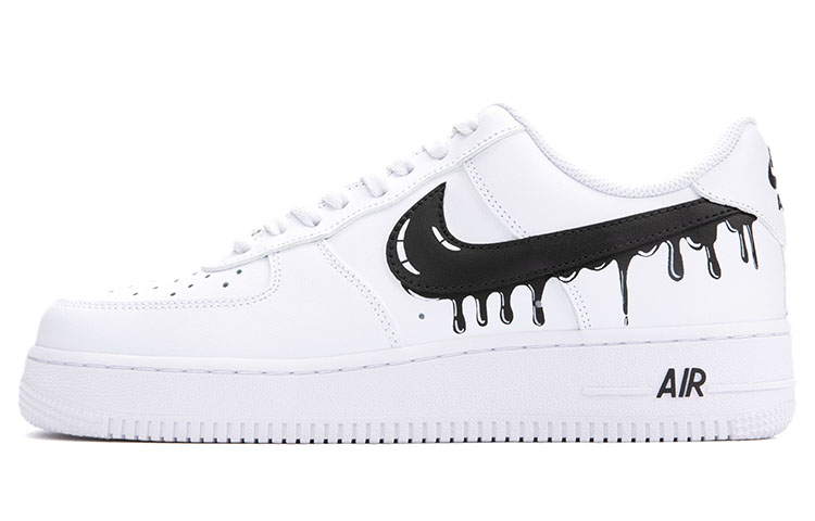 Nike Air Force 1 Skateboard Shoes Women's Low Top White/Black