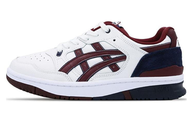 Asics EX89 White Port Royal Burgundy