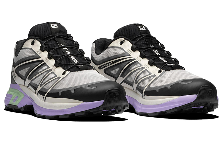 SALOMON XT Wings 2 'Beige Black Purple'