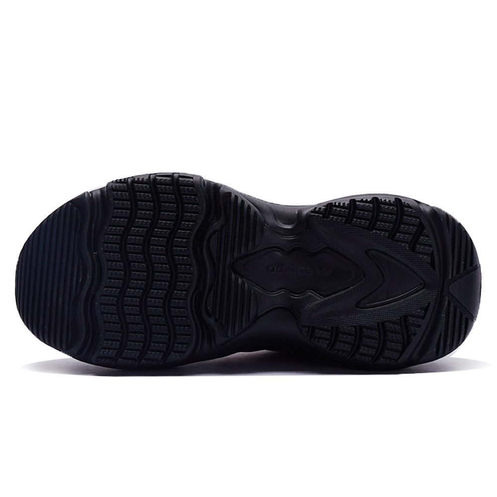 Adidas Originals OZGAIA Slip-Resistant Height Increasing Wear-Resistant Low-Top Casual Shoes Women's Black Pink Silver