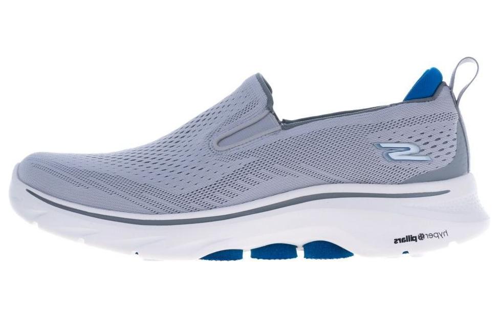 Skechers GO WALK 7 Cushioning Wear-Resistant Low-Top Casual Shoes Men's Blue