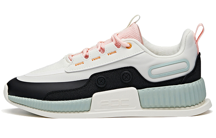 Anta Rejecting The Ordinary, Life Collection Coverage Low top Skateboard Shoes Women's Pea Green White