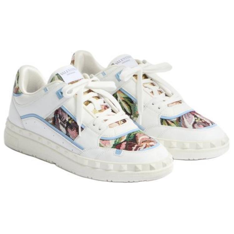 Valentino FREEDOTS Low Top Skateboard Shoes Men's Multicolor