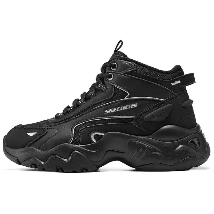 Skechers DLITES Mid Top Casual Shoes Women's Black