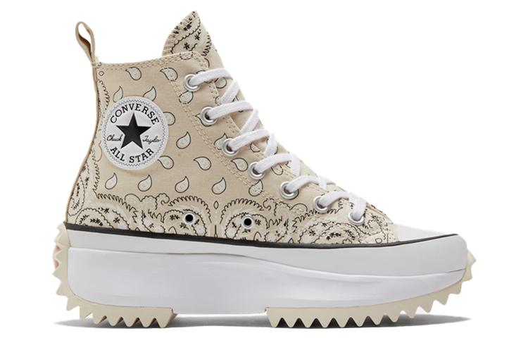 Converse Run Star Hike Hi Paisley Beige Women's купить в интернет-магазине Yoocart с быстрой доставкой по России.