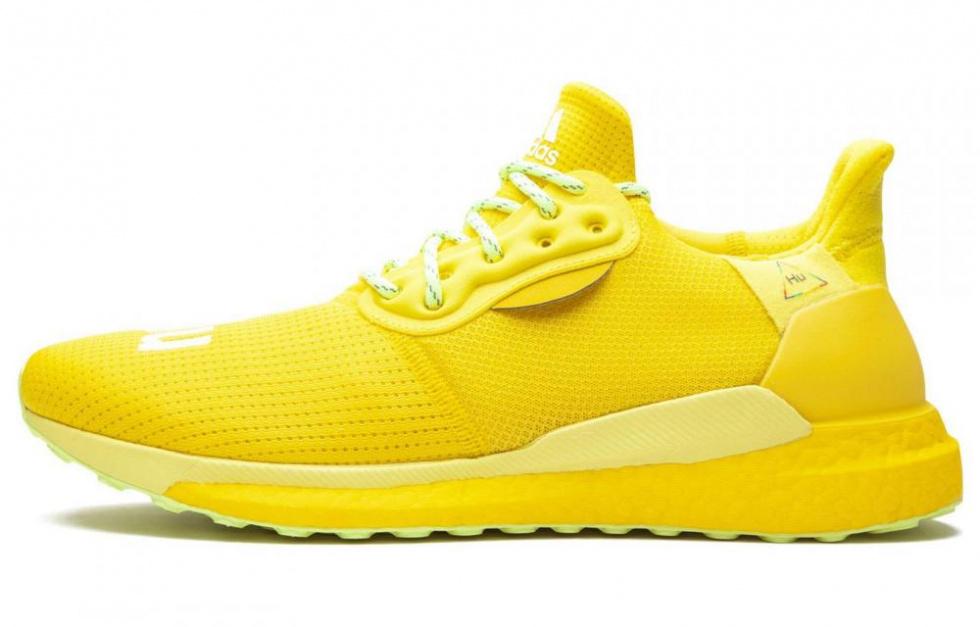 Adidas Pharrell X Solar Hu Glide 'Bright Yellow'