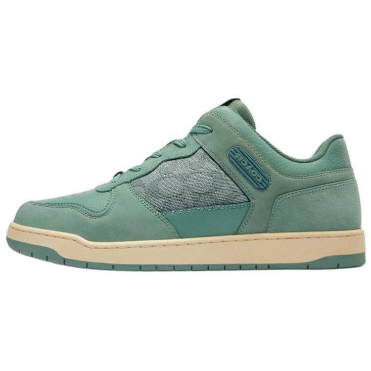 COACH C201 Low Top Skateboard Shoes Men's Green