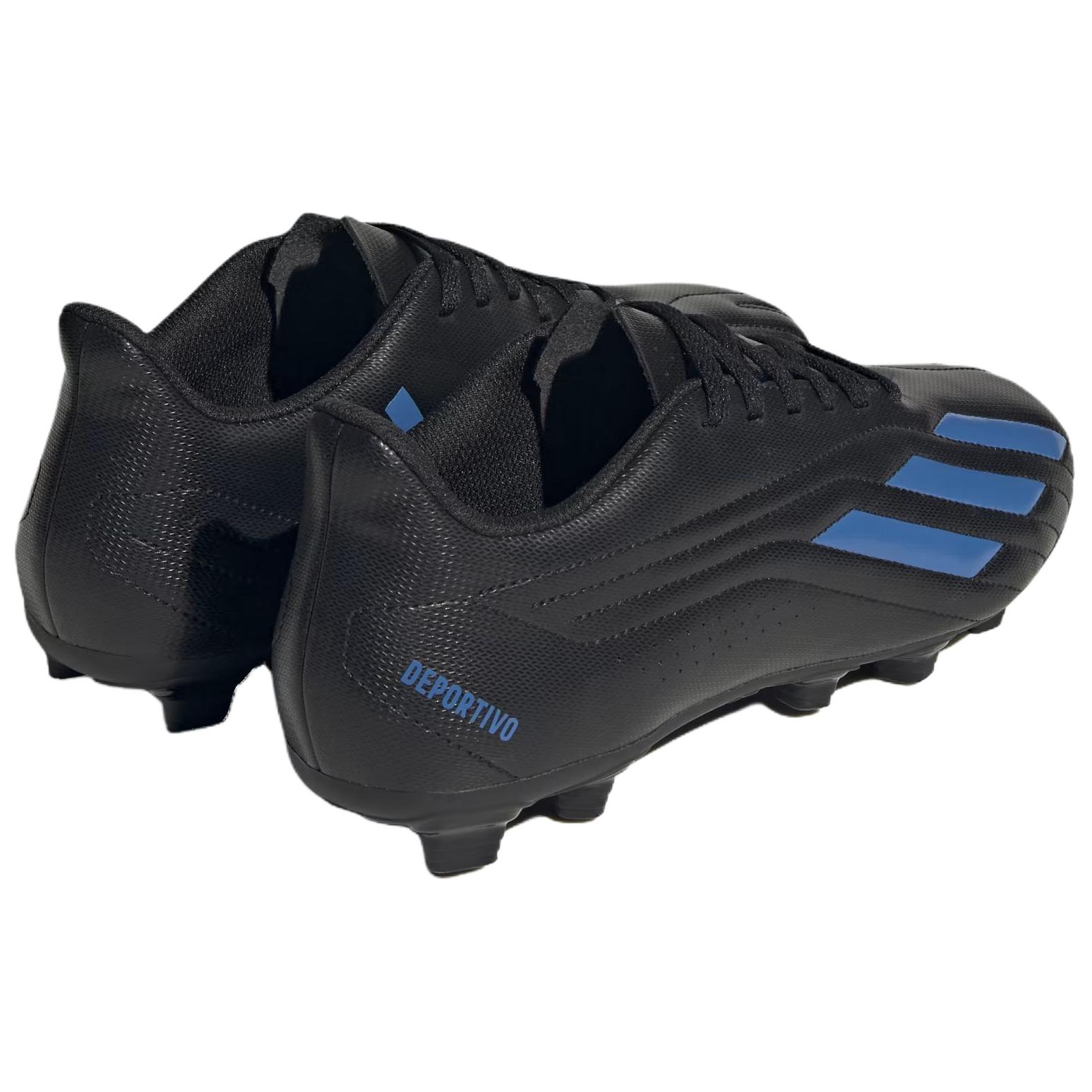 Adidas Deportivo 2 Slip Resistant Abrasion Resistant Soccer Shoes Men's Black Blue купить в интернет-магазине Yoocart с быстрой доставкой по России.
