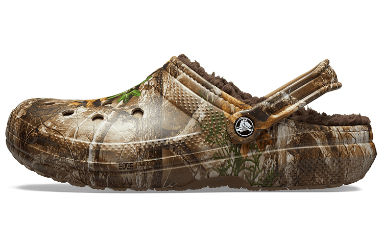 Crocs Classic Lined Realtree Edge Clog 'Brown'