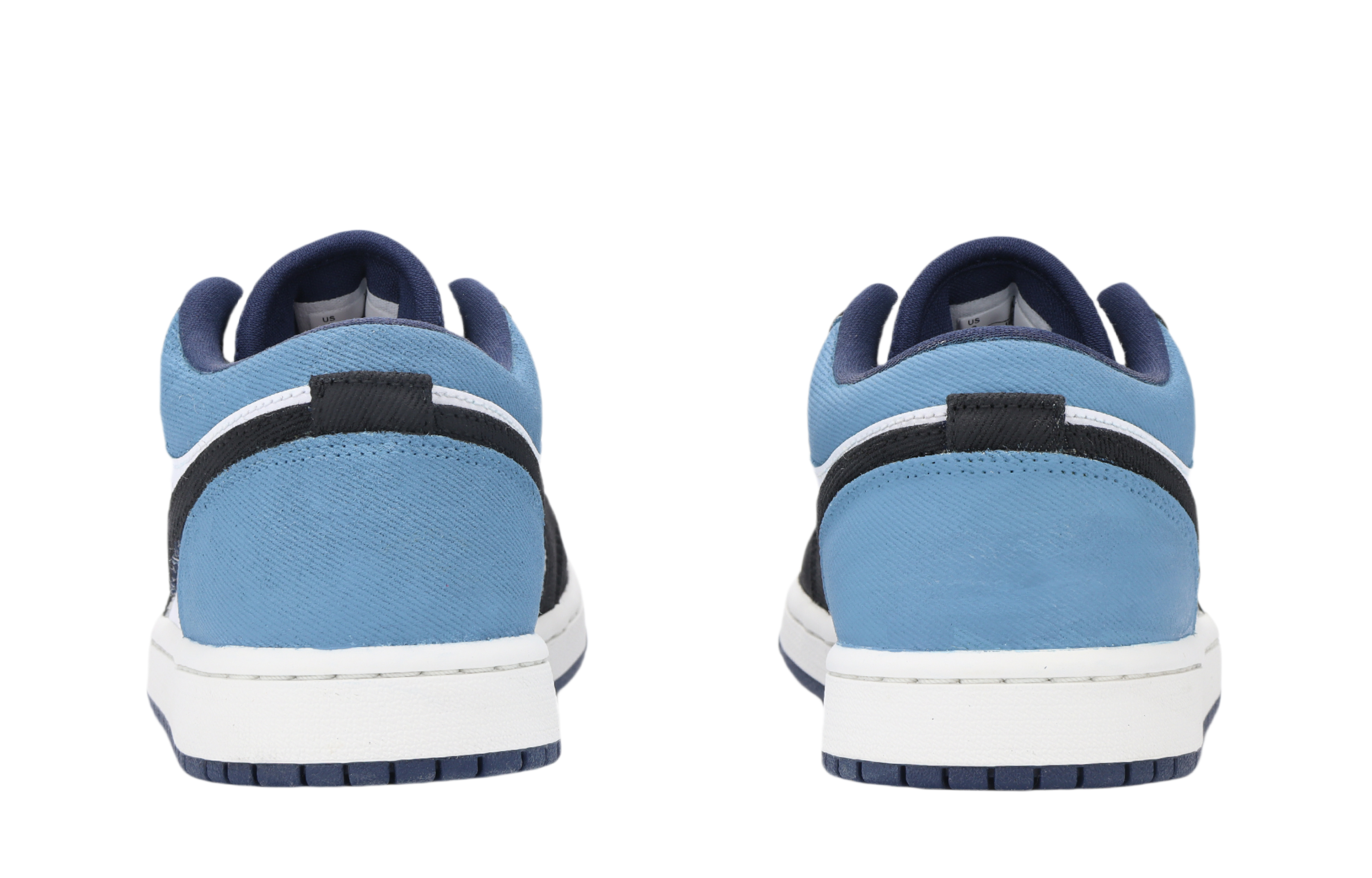 Jordan Air Jordan 1 Denim Huichao Cushioning, Wear Resistant Low Top Vintage Basketball Shoes Unisex Blue Black купить в интернет-магазине Yoocart с быстрой доставкой по России.