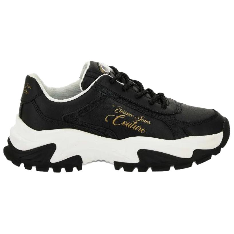 VERSACE JEANS COUTURE Low top Casual Shoes Women's Black
