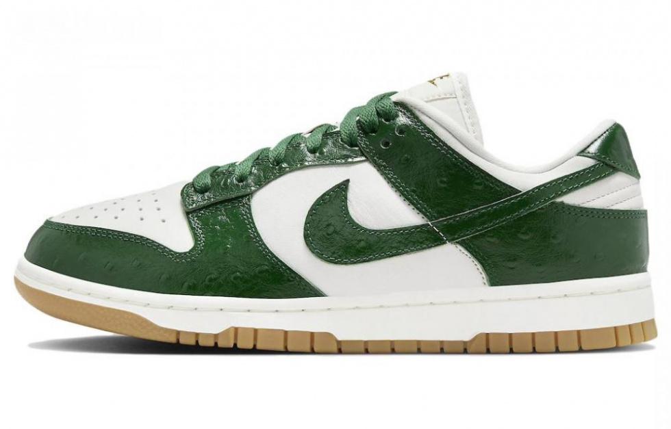 Nike Dunk Low LX Gorge Green Ostrich Women's