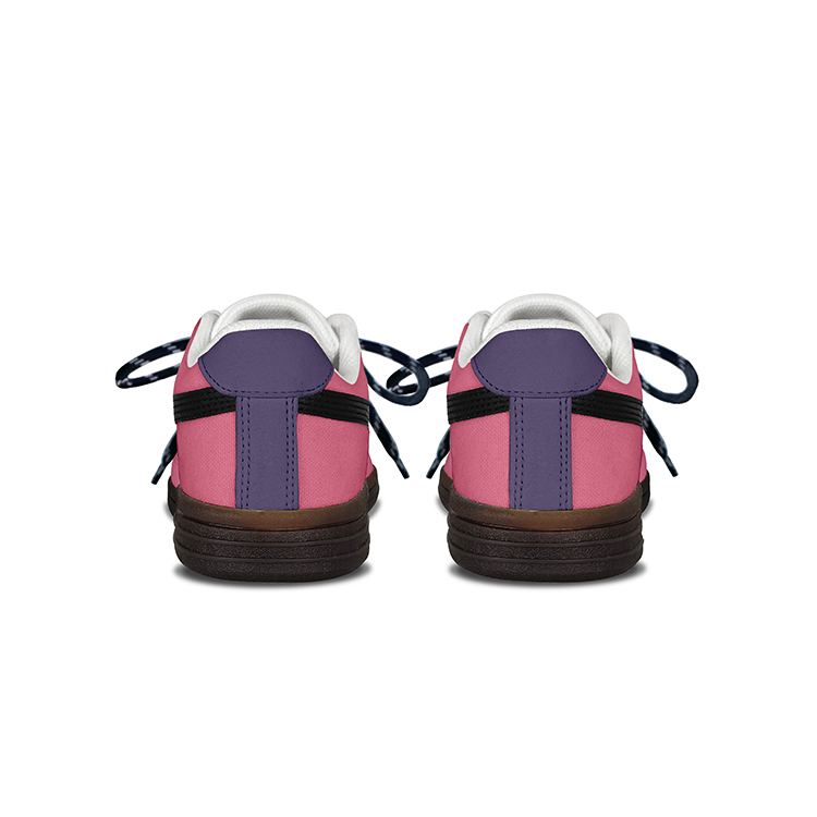 Onitsuka Tiger Advanti Anti-Slip Wear-Resistant Low-Top Skateboard Shoes Unisex Dark Pink
