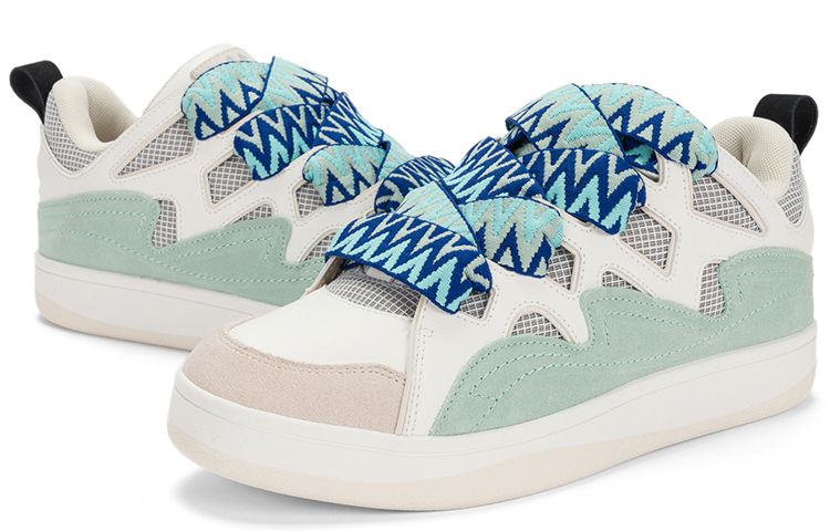 Kappa Capa Low-Top Skateboard Shoes Unisex Gray Green купить в интернет-магазине Yoocart с быстрой доставкой по России.
